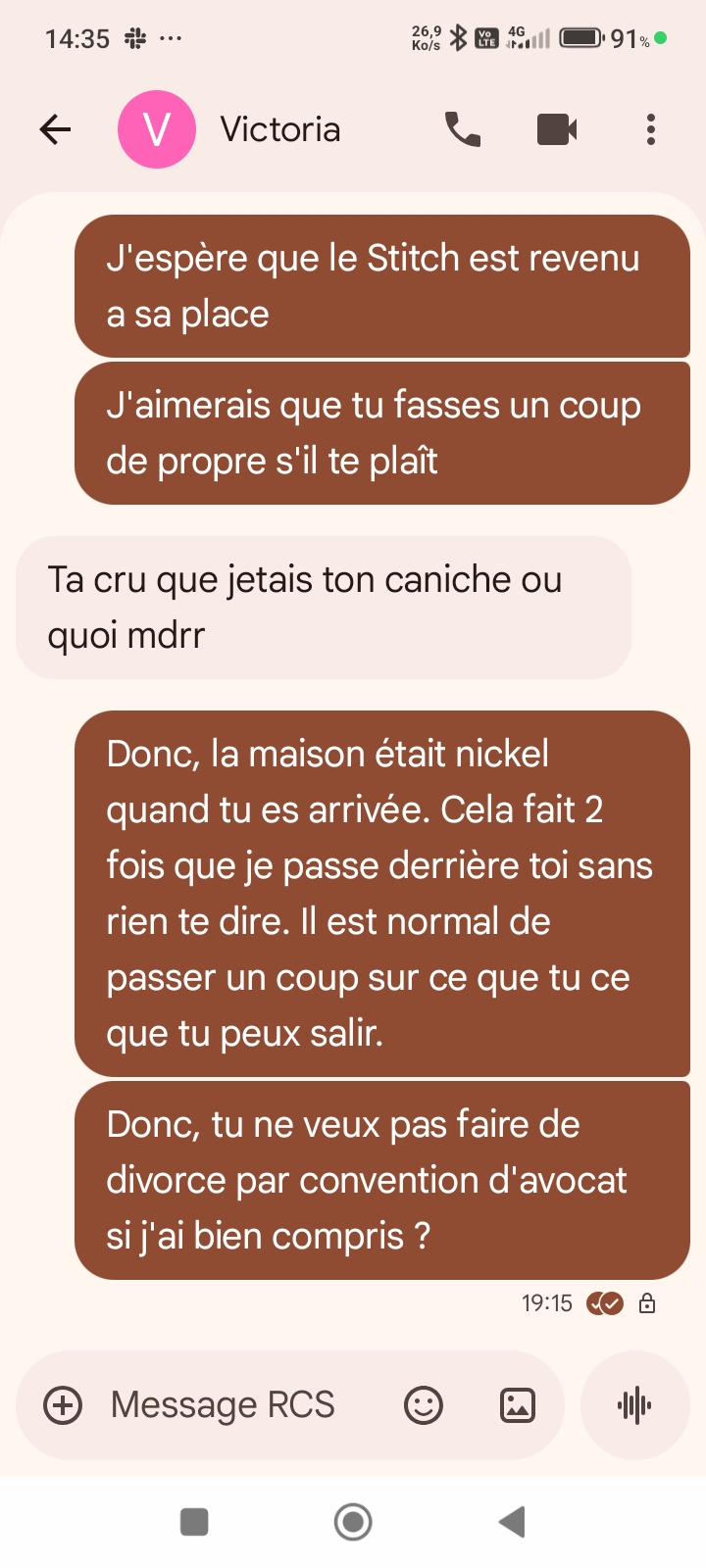 La cause du problème